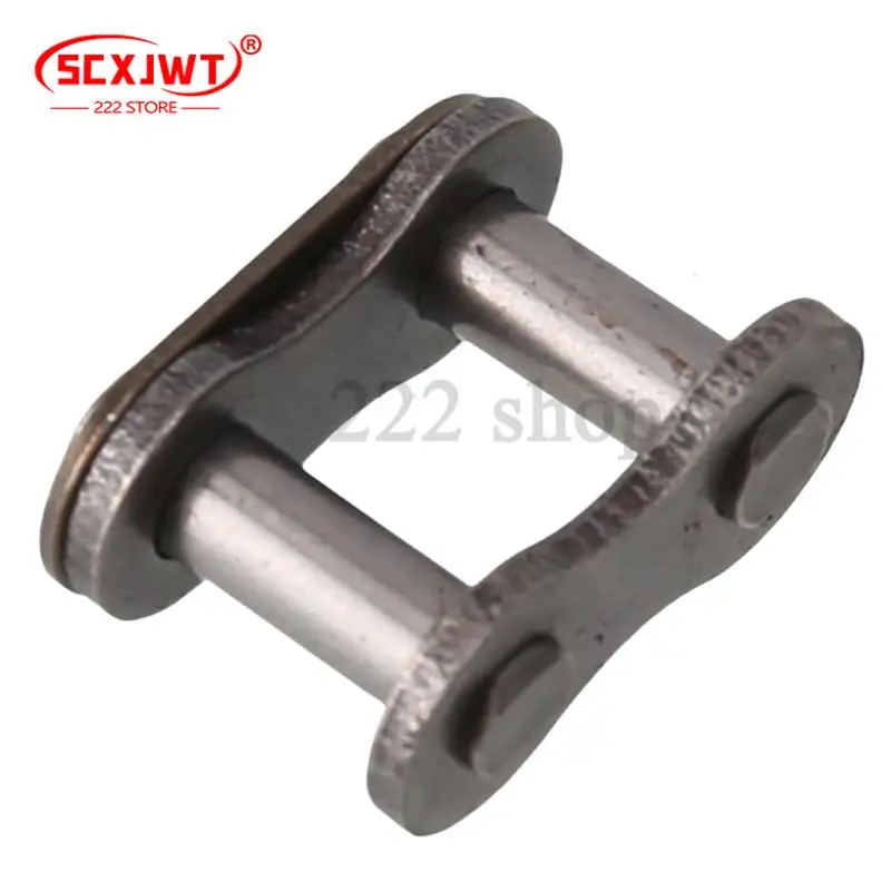 مشبك سلسلة بإبزيم كامل - سلسلة دوارة قصيرة من الفولاذ الكربوني بصف واحد لتطبيقات النقل الصناعي