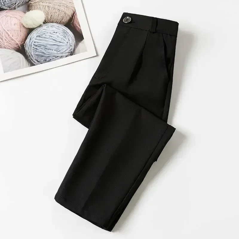 

Новое поступление, детские черные темно-синие брюки для мальчиков-подростков, школьные клетчатые брюки, детский костюм для мальчиков, брюки, одежда для выступлений на фортепиано, 2025 г.