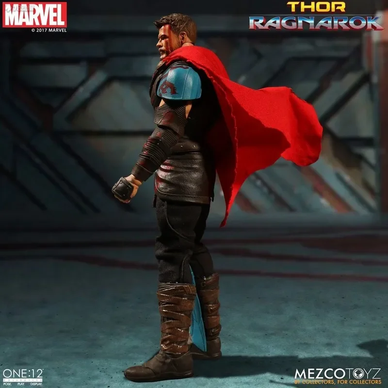 MEZCO 개미 관절 인형 마블 영화 토르 3 글래디에이터 토르 액션 피규어 모델 장난감 재고, 6 인치