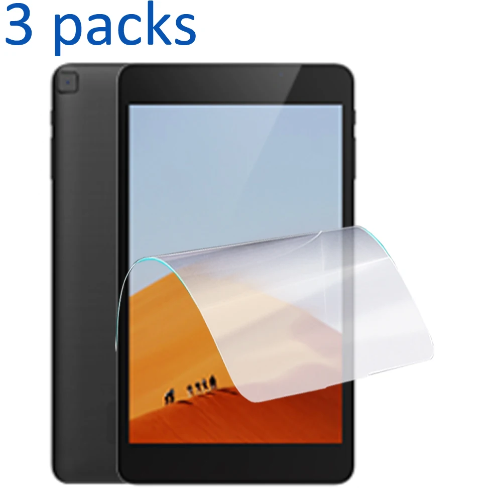 3PCS PET soft film for Alldocube iplay 8T tablet protective plastic screen protector