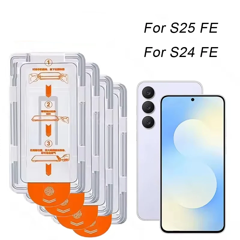 

Dust Free Auto Installa Screen Protector for iphone 16 17 Pro Max X XS XR 11 12 13 14 15 Plus Air Protective Film Tempered Glass