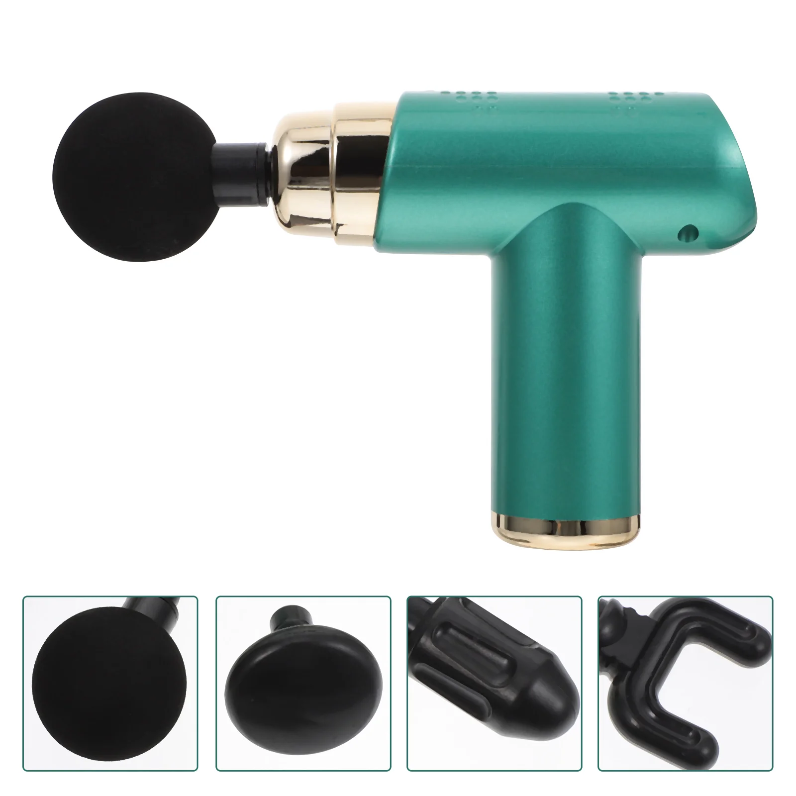 1 Set Mini Fascia Massager 6-Speed Adjustable Percussion Muscle For Body Recovery Portable Electric Massager Small