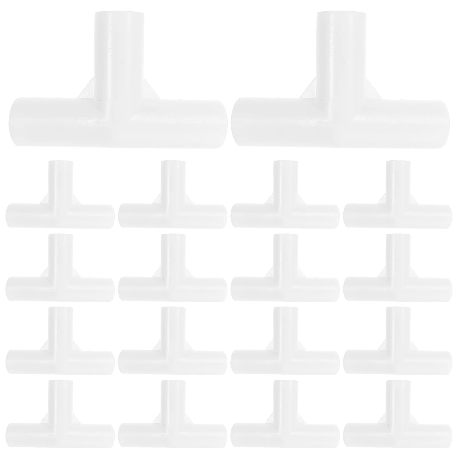 

20Pcs 135 Degree Three Way Tent Connectors 12mm Durable Plastic Fittings Easy Install Children Tents Greenhouses