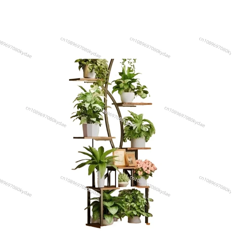 8 Tier Tall Plant Stand with Grow Light 65