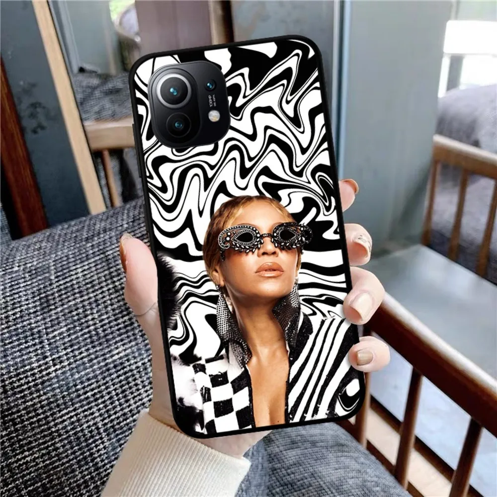 B-Beyonces Renaissance Singer Phone Case For Xiaomi Mi 5X 8 9 10 11 12 Lite Pro 10T PocoX3pro PocoM3 Note 10 Pro Lite