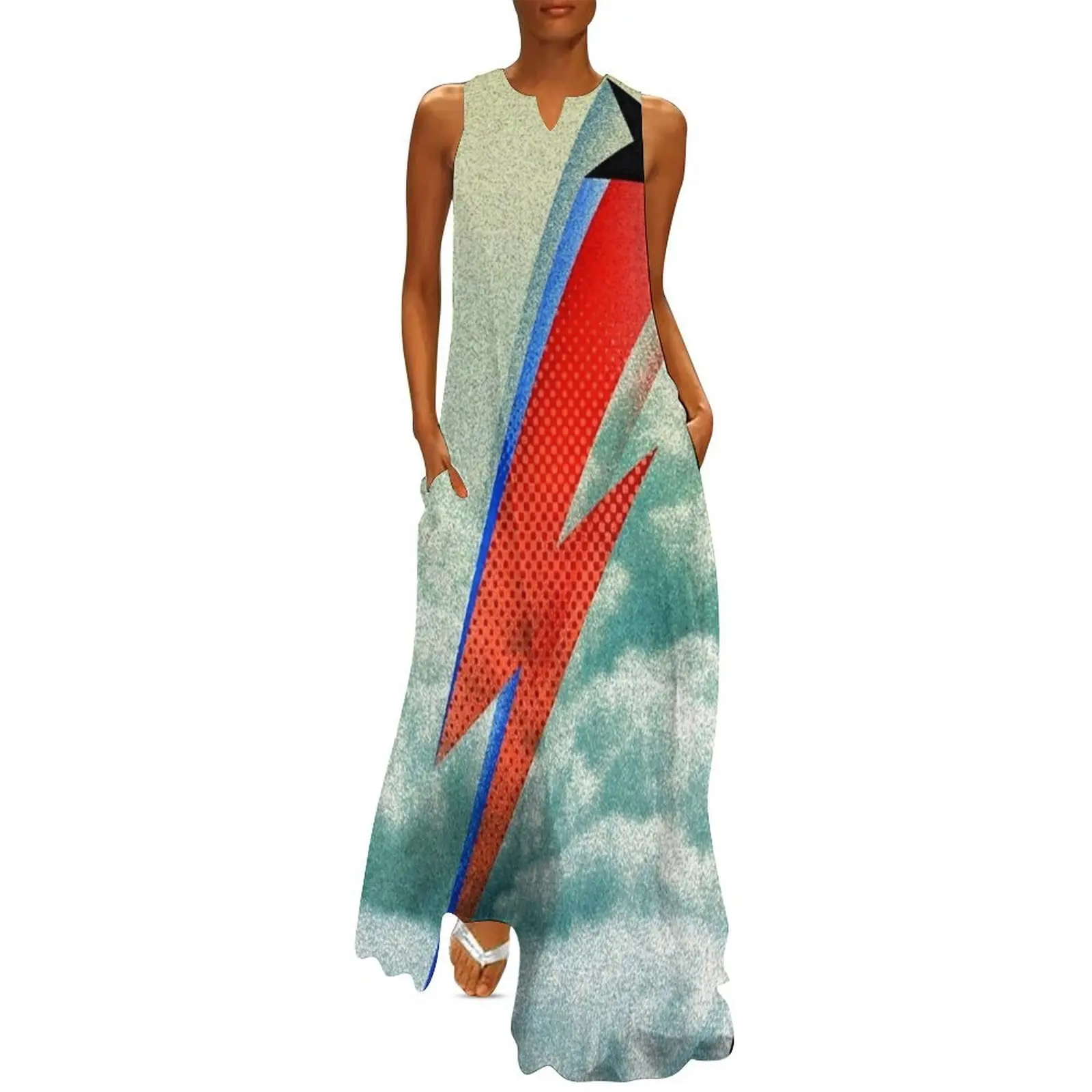 

Bowie Star Satru Long Dress summer dress woman 2025 trendy Women's evening dress Woman clothing summer womens 2025
