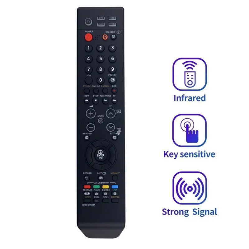 B76B BN59-00603A Replacement Remote Control for TV LE40M87BDXXEH LE40N71B LE40N87BD, Durable Easy Install