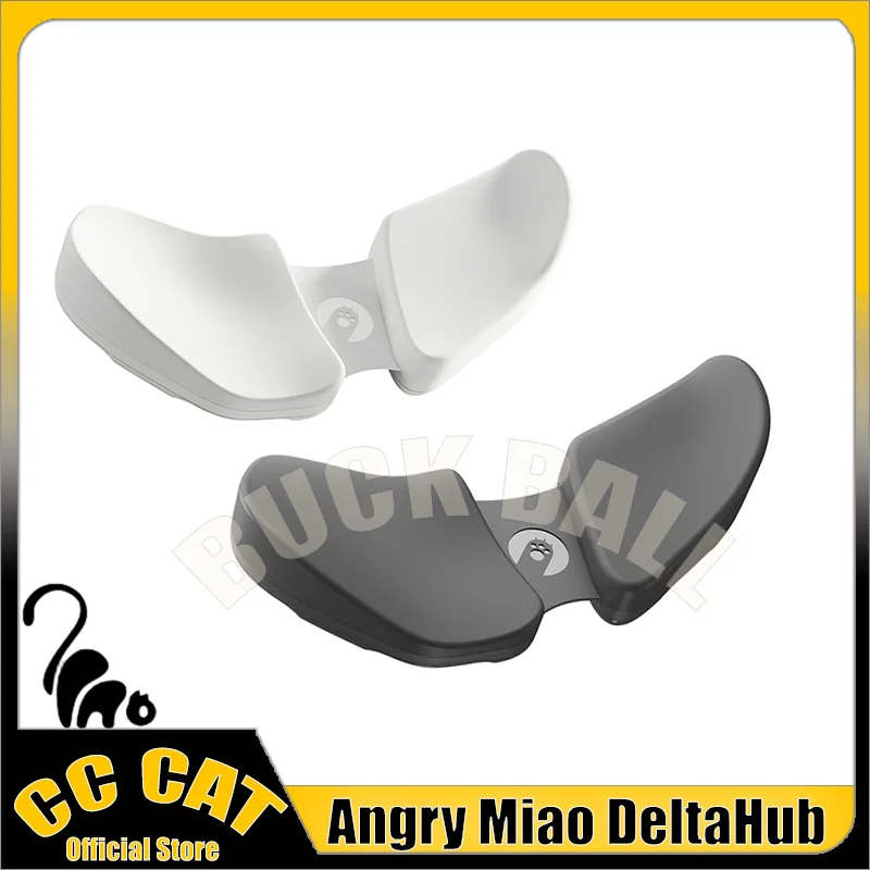 

AngryMiao DeltaHub Carpio2.0 Ergonomic Design of Split Wrist Support Keyboard And Guard Silicone Mouse Wrist Mouse Pad Office