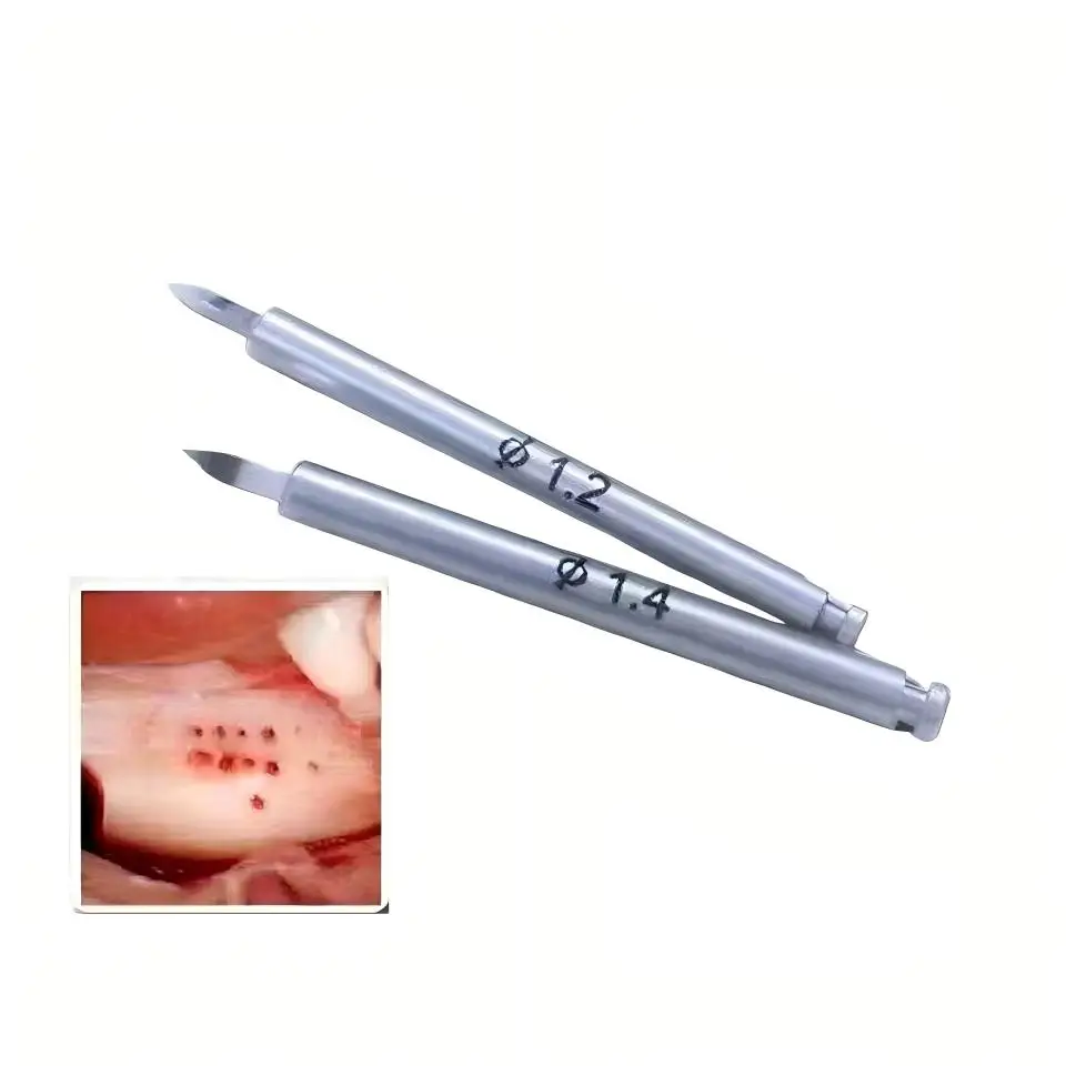 Dental Implant Cortical Bone Decortication Drill Kit Precision Bone Perforation Bur for GBR Surgical Procedure