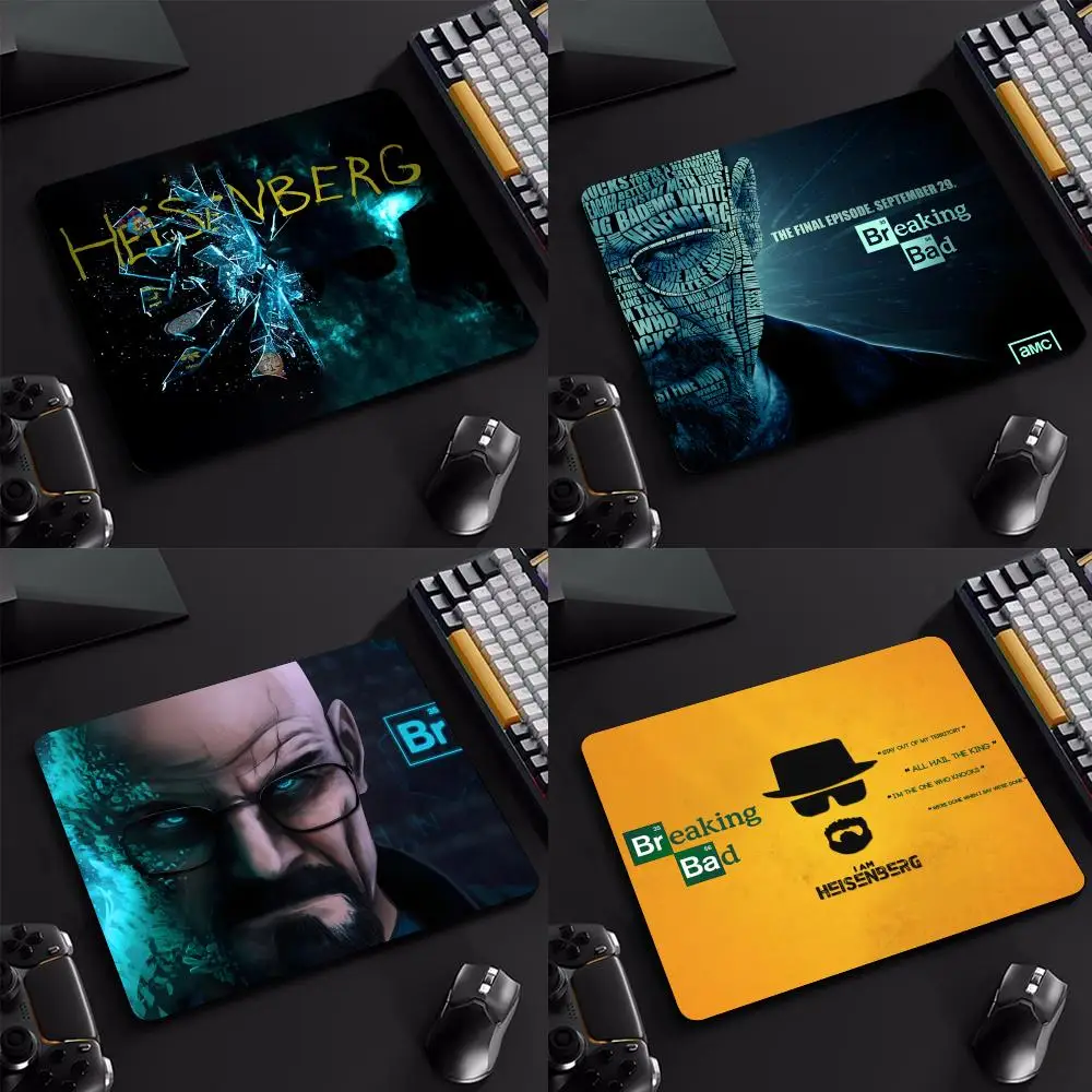 H-Heisenberg Breakings Bads Mouse Pad Cartoon rubber Small mouse pad desktop computer office keyboard e-sports ROGs game mouse p