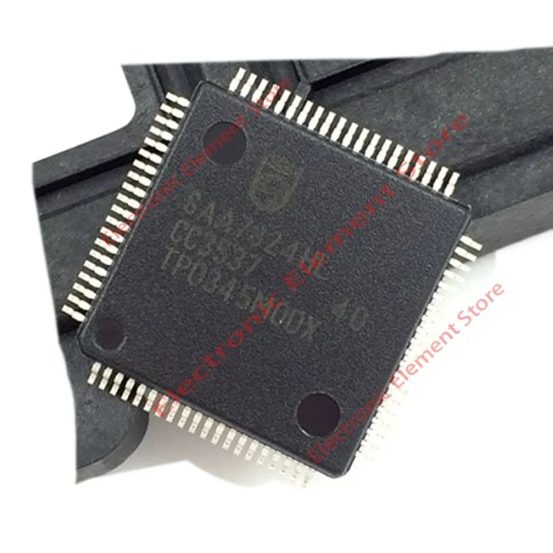 

Аудиодекодер SAA7824HL, 2 шт., QFP-80