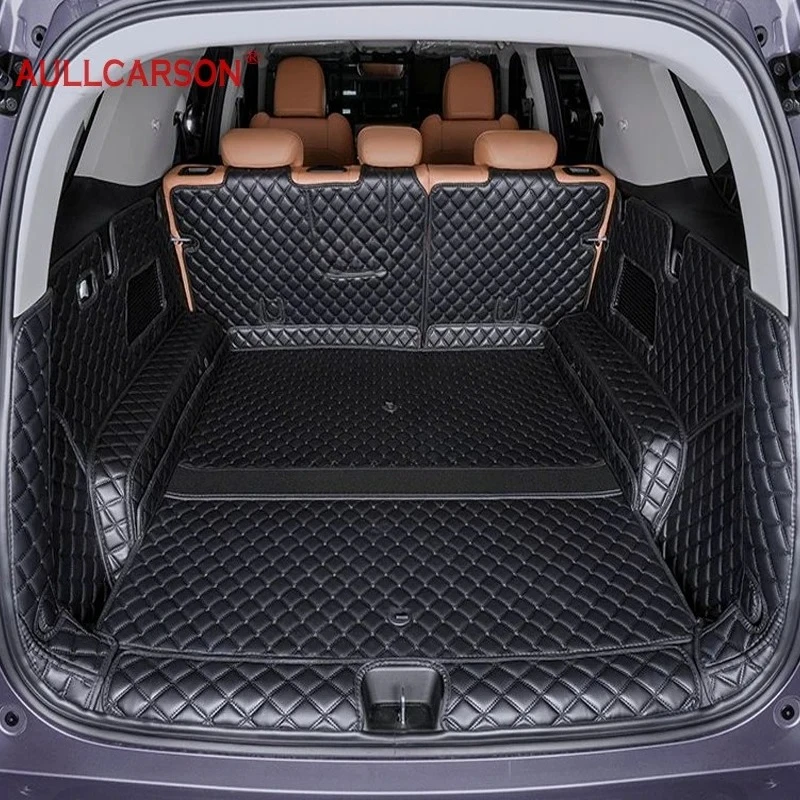 For Новый New Haval H5 2025 Trunk Mats Fully Surrounded Leather Durable Cargo Liner Boot Coverage Car Interior Accessories