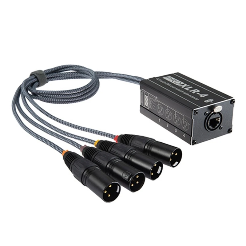 M17B 4-канальный многосетевой приемник Snake с одним кабелем Ethercon кабель CAT5