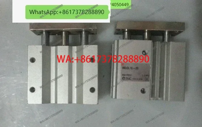 

SMC three-rod cylinder MGQL16-20, original second-hand, intact performance