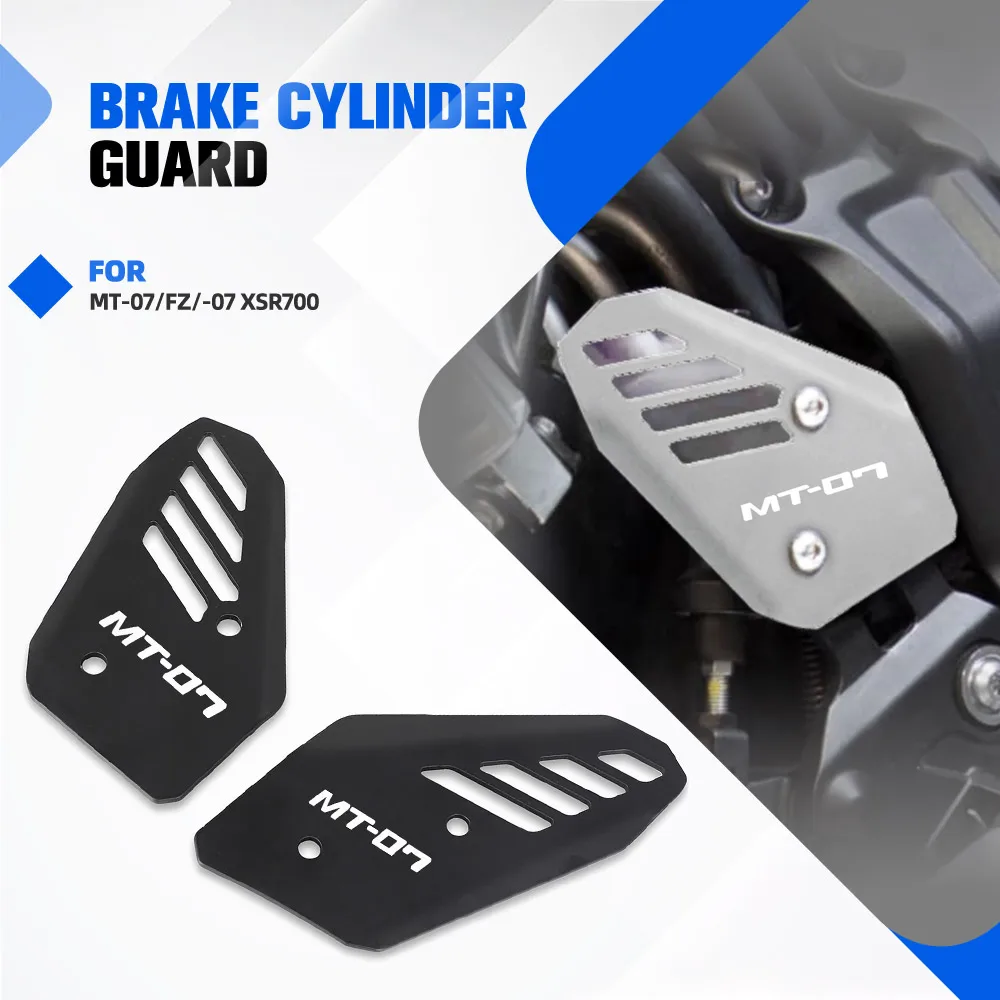 

Heel Protective Cover Guard FOR YAMAHA MT-07/FZ/-07 XSR700 Motorcycle Accessories Left and Right Foot Peg Plate Pedal Protector