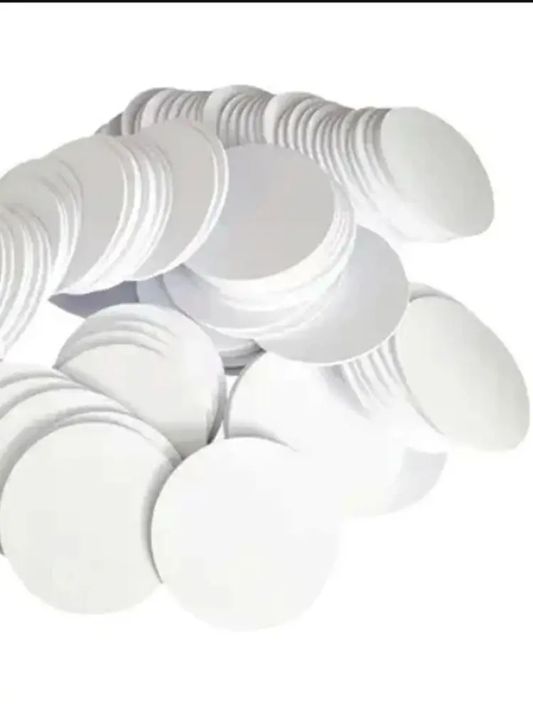 20 قطعة/50 قطعة 13.56 ميجا هرتز Ntag215 عملات بطاقات 504 بايت ISO/IEC 14443 A 25 مللي متر مقاوم للماء PVC Ntag 215 NFC العلامة