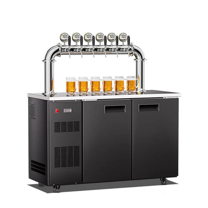Draft Beer Machine Fast Cooling Food Grade Stainless Steel Stable Output Beer Dispenser Multi Scene Commercial Use