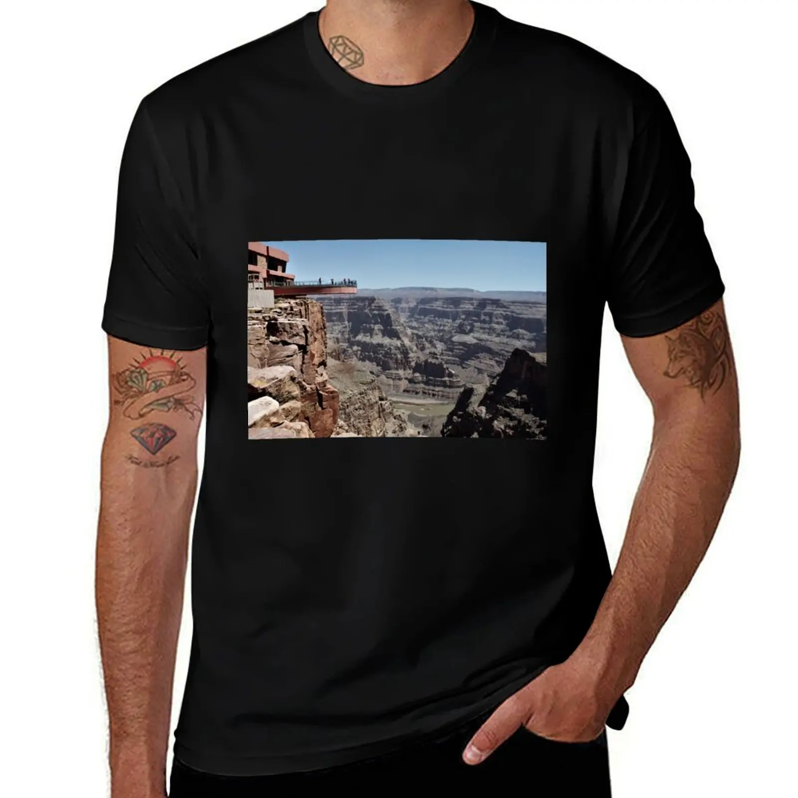 

Grand Canyon Skywalk T-Shirt t shirt man cotton t shirts for man pack cotton t shirts for man pack white T-shirt