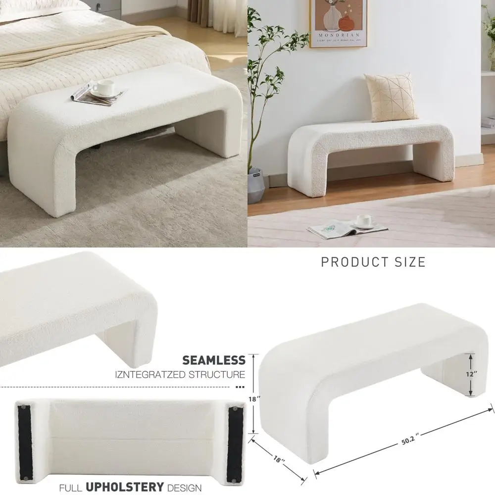 Modern 49 Inch Fabr… - image