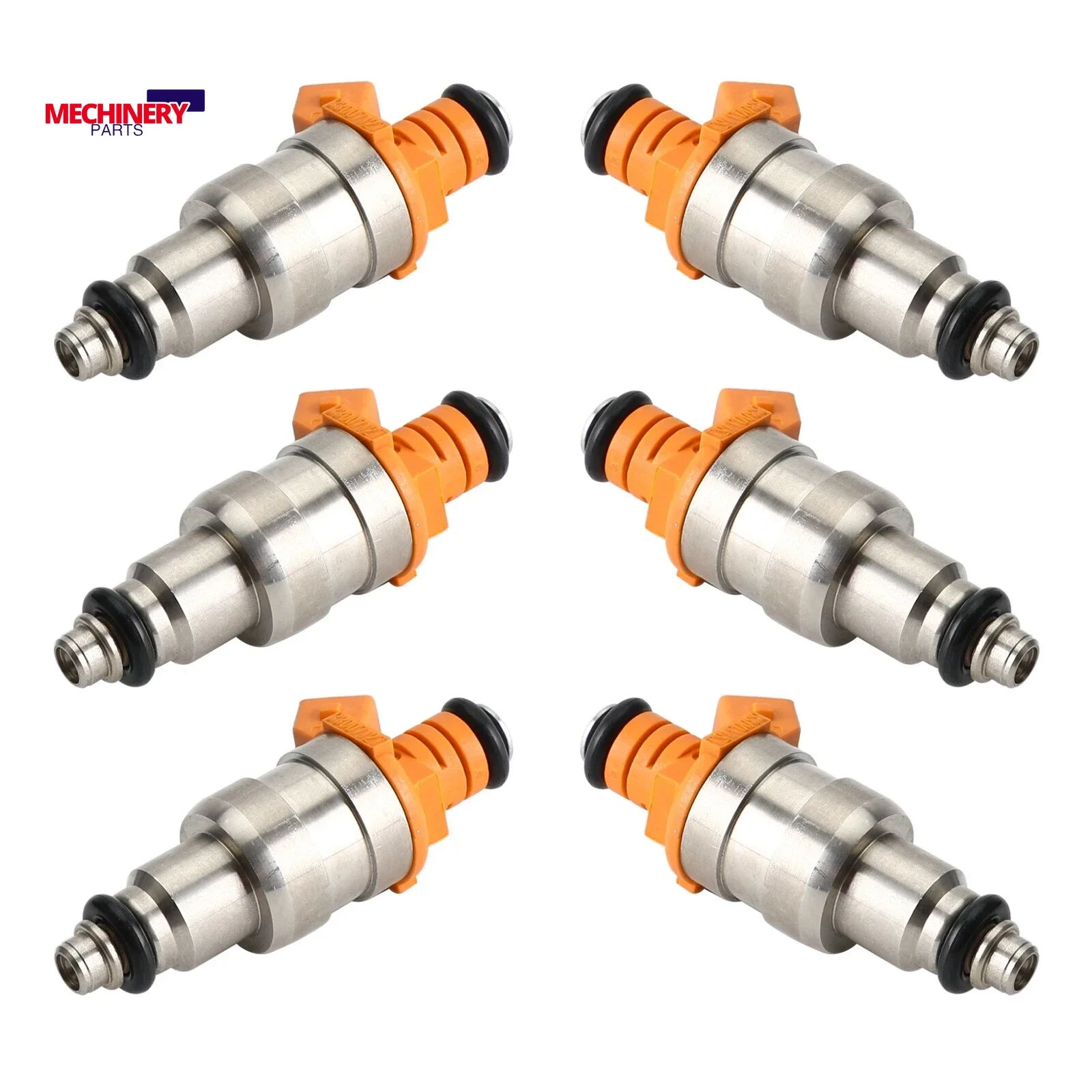 หัวฉีดเชื้อเพลิง 6 ชิ้น 53003956 33007127   สําหรับ JEEP Wrangler Cherokee YJ 1987-1998 I6 4.0L KT 87-90 5 300 395 6 เครื่องยนต์