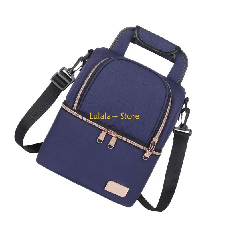 Y4QA Large Capacity Shoulder Bag for Travel Insulated Milk Bottle Coolers Backpack
