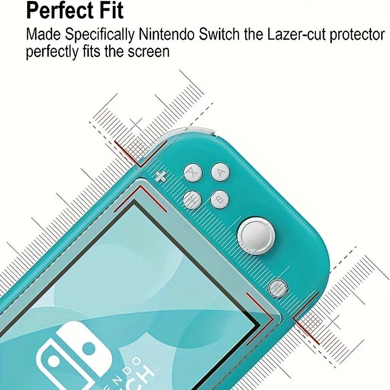 9H Gaming-Konsolen-Schutzfolie, geeignet für Nintendo Switch Lite Bildschirmschutz – Detail 2