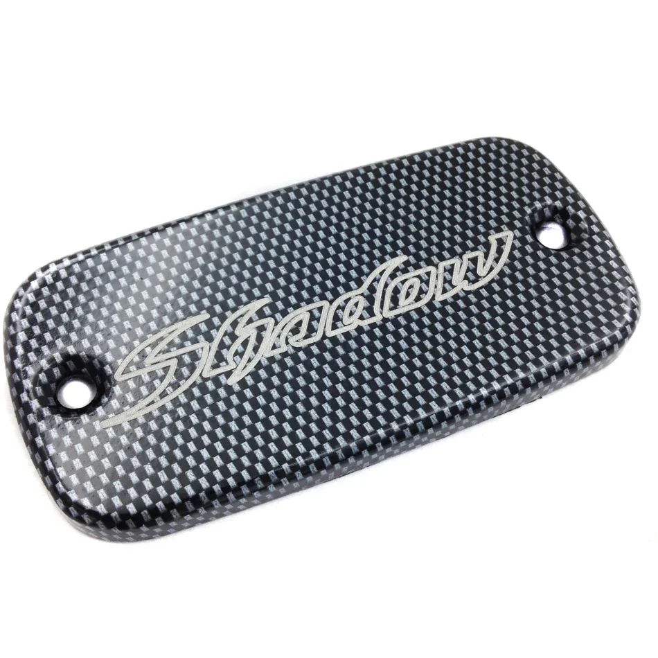 

Motorcycle Brake Fluid Reservoir Cap Cover For Honda 1998-2012 Shadow 600750/1100，2003-2012 VTX1300 Carbon