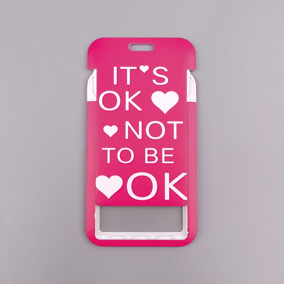 لا بأس أن تكون على ما يرام سلسلة مفاتيح قصيرة معرف غطاء بطاقة الائتمان تمرير الهاتف المحمول سحر الرقبة الأشرطة شارة حامل مفتاح حامل #6