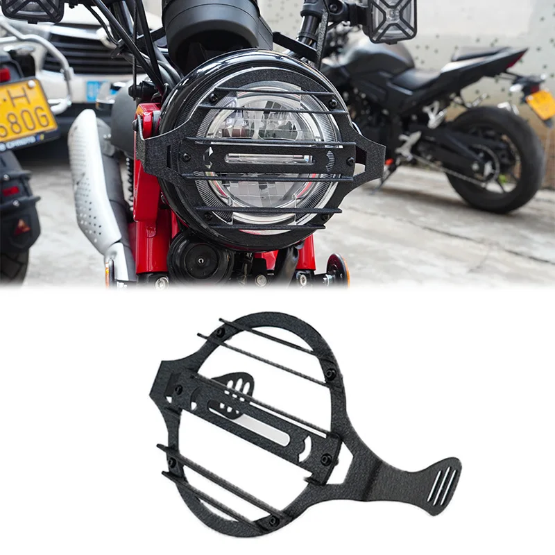 

Aluminum Motorcycle Front Headlight Grille Guard Lense Cover Protector For Honda CC110 Cross Cub 110 JA60