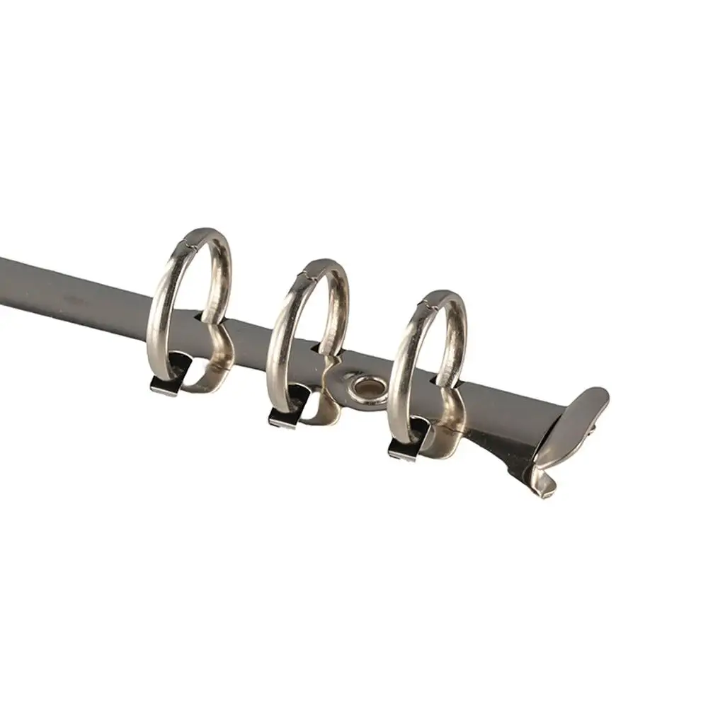 Raccoglitore ad anelli a 6 fori per cancelleria, fermagli per carta staccabili, per scrapbooking, cartelle A5 A6, clip per rilegatura, raccoglitore ad anelli per fogli mobili
