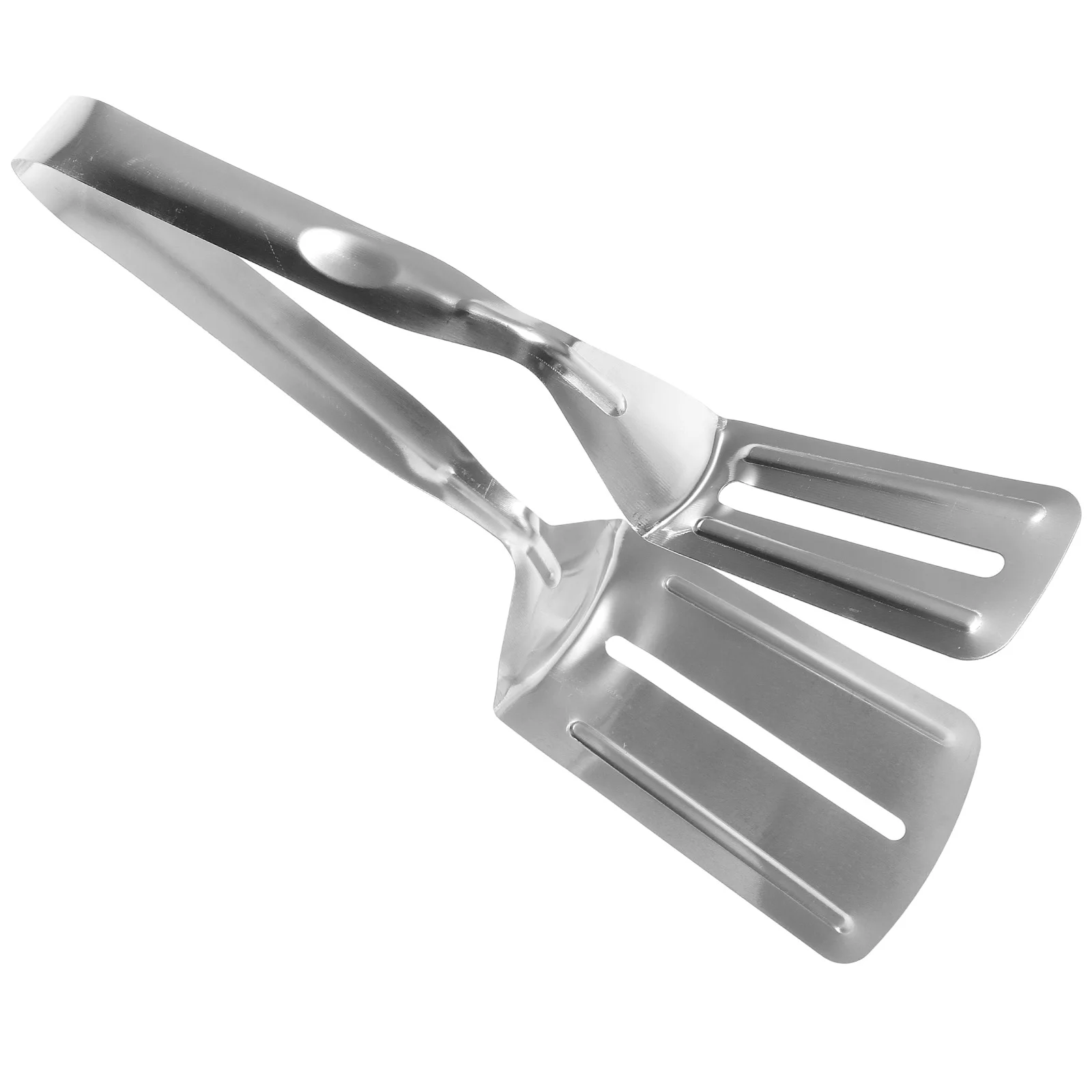 

Stainless Steel Frying Spatula Oven Tool Flipper Tongs Cooking Utensils Kitchen Gadget Stainless Steel Tong Practical Accessory