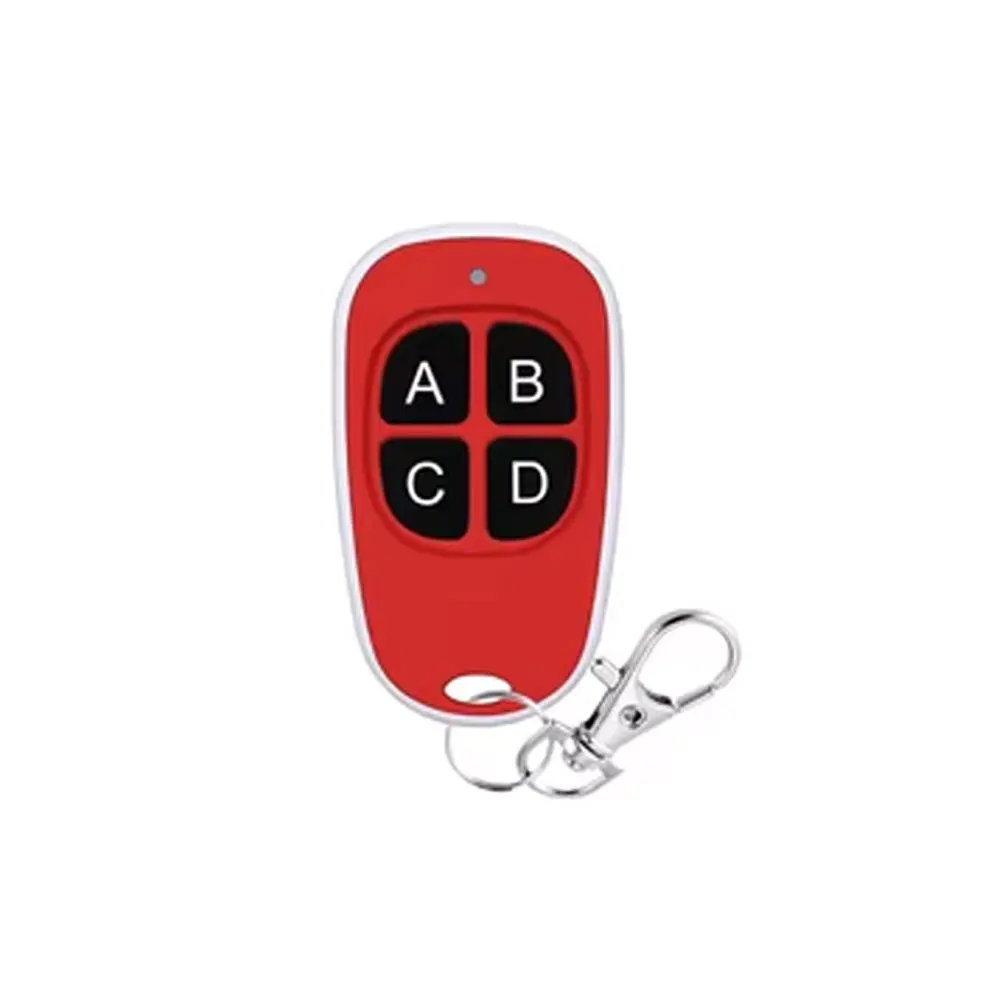 DC 6V 4 Buttons 433MHz Universal Copy Code Remote for LED Light Electronics Door Gate Opener RF Wireless Mini Remote Control