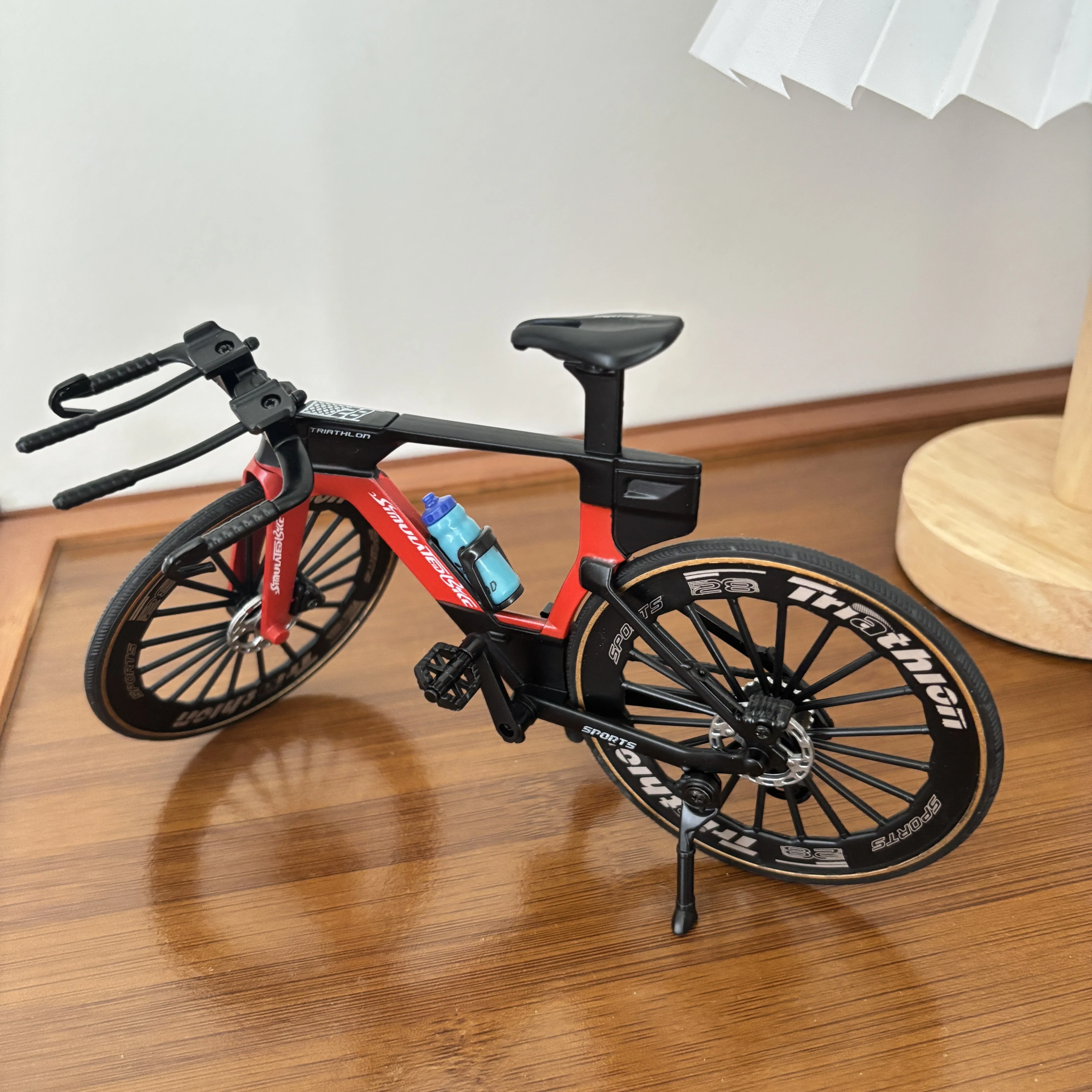 1:8 Miniature Bicycle Model Alloy Diecast Decoration Metal Mountain Finger Mini Bike Simulation for Kids Bicycle Toys