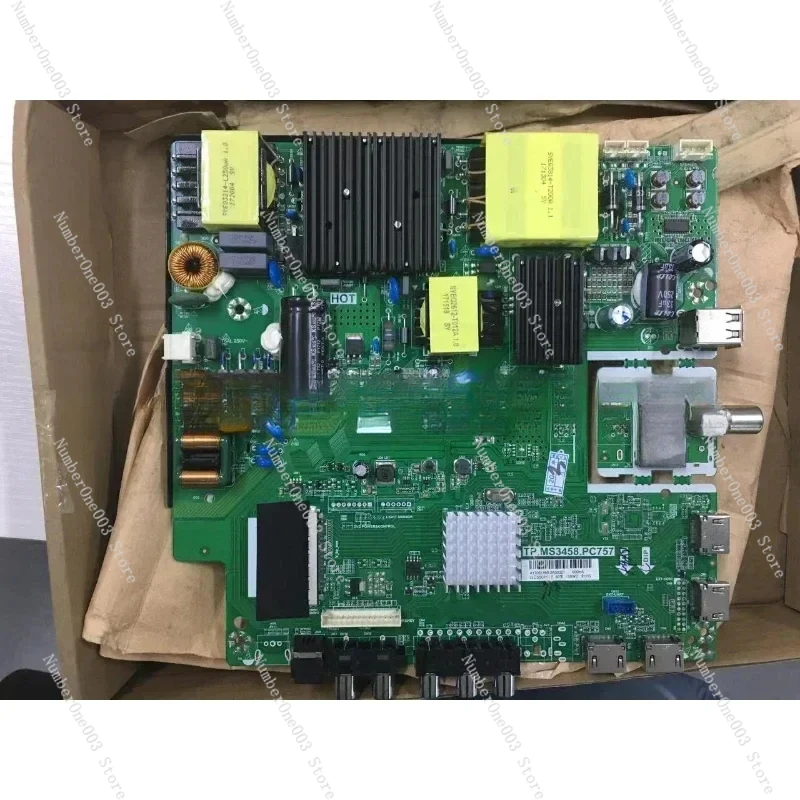 

Материнская плата TP.MS3458.PC757 для экранов 37-65 дюймов, работающих с разрешением 4K, модели HV550QUB-N81LSC550HJ07-K01.