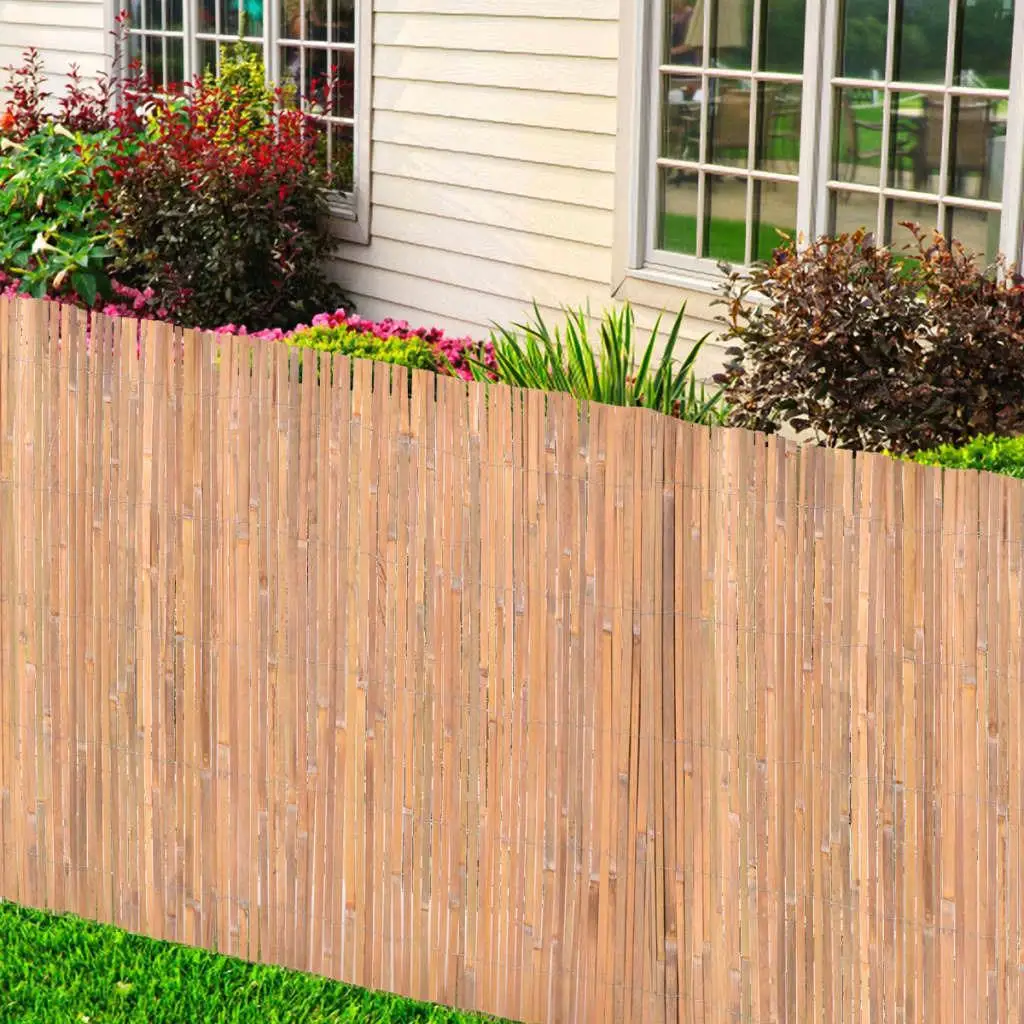 2-Piece Bamboo Fence Set - 100x400 cm for Garden Privacy & Decoration