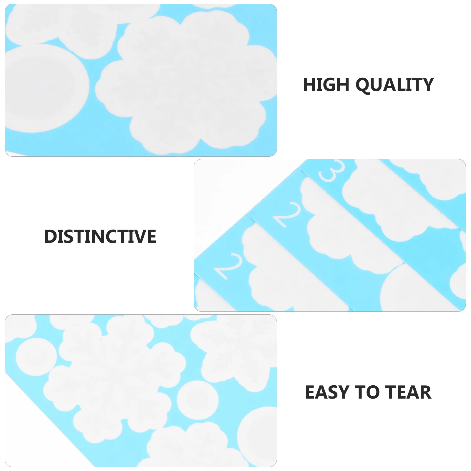 

6 Sheets Christmas Snowflake Window Stickers Static Adhesive Glass Sticker Removable Snowflake Decal Party Supply Home