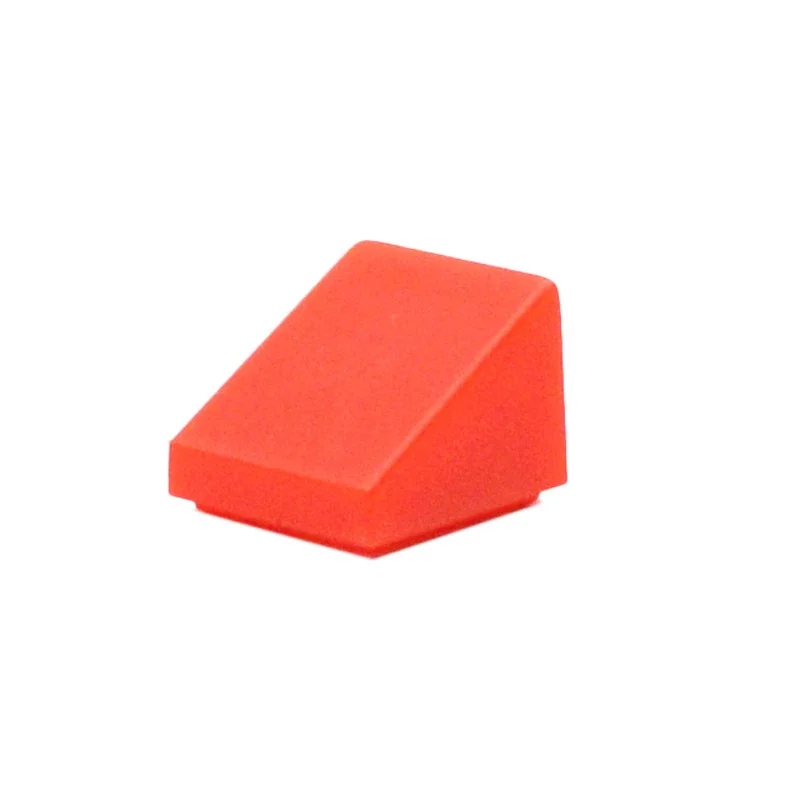 100 stücke DIY Bausteine Figur Glatte Abgeschrägte Ziegel 1x1 Pädagogische Kreative Größe Kompatibel Mit 54200 Spielzeug für Kinder
