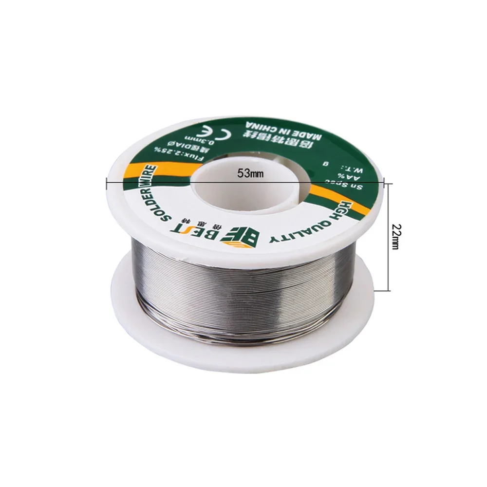 BEST Soldering Tin Wire 0.3/0.4/0.5/0.6/0.8/1.0/1.2MM 100g Rosin Core Solder Wire For Phone Circuit Board Motherboard Repair