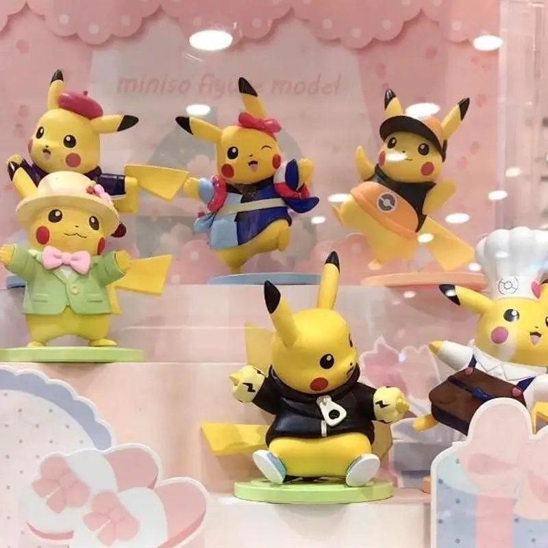 

2025 New Authentic Pok é Mon Grand Assembly Pikachu Blind Box Pok é Mon Handmade Doll Ornament Male Gift In Stock