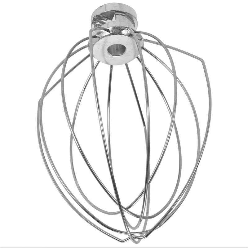 

【Must-Haves】Wire Whip For Kitchenaid Stand Mixer 5QT Lift And 6QT, Whisk Attachment, Stainless Steel Egg Cream Stirrer Replaceme