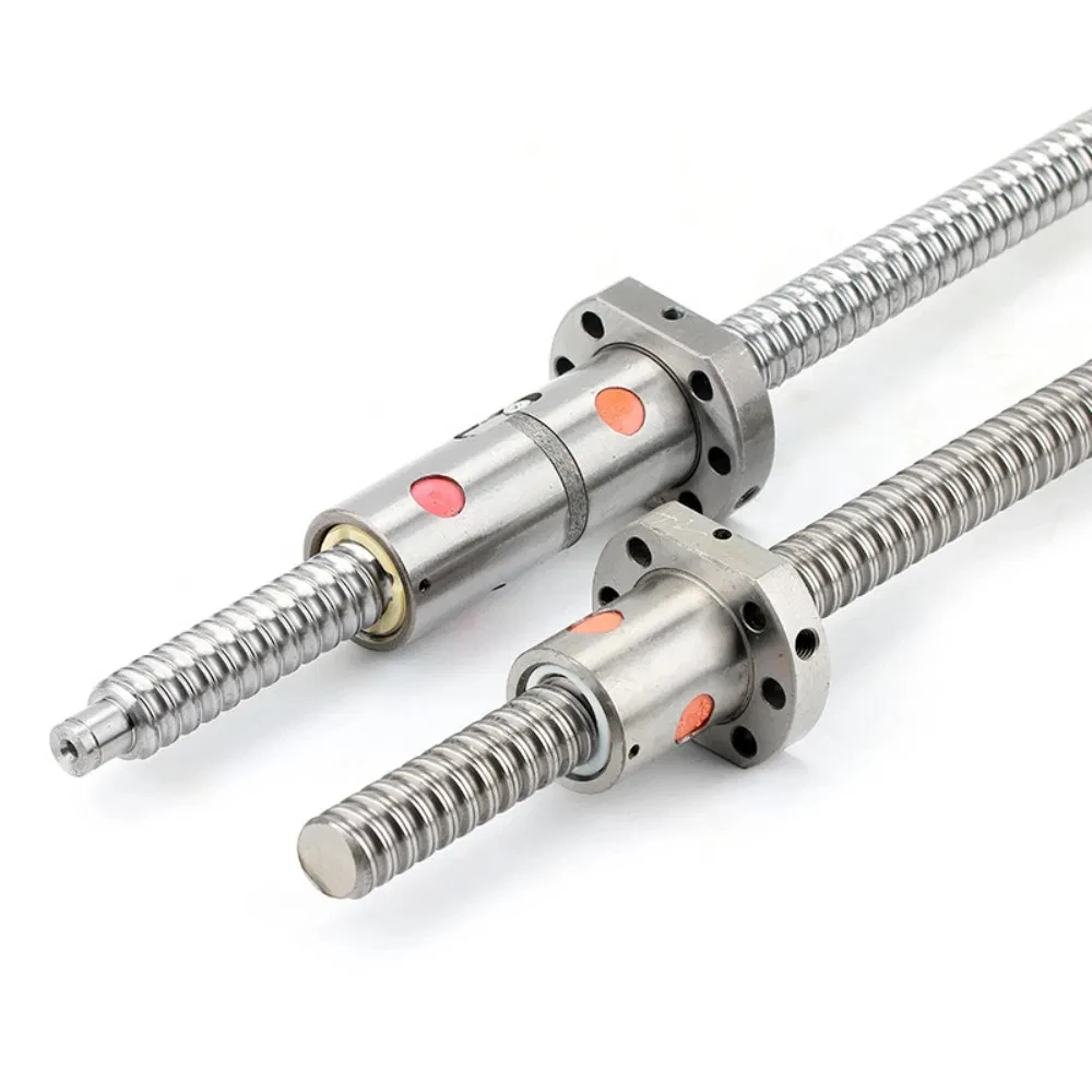 Machined RM1204 Set SFU1204 Rolled Ball Screw C7 with 1204 Ball Nut + Nut Housing+BK/BF10 End Support+Coupler For CNC Parts