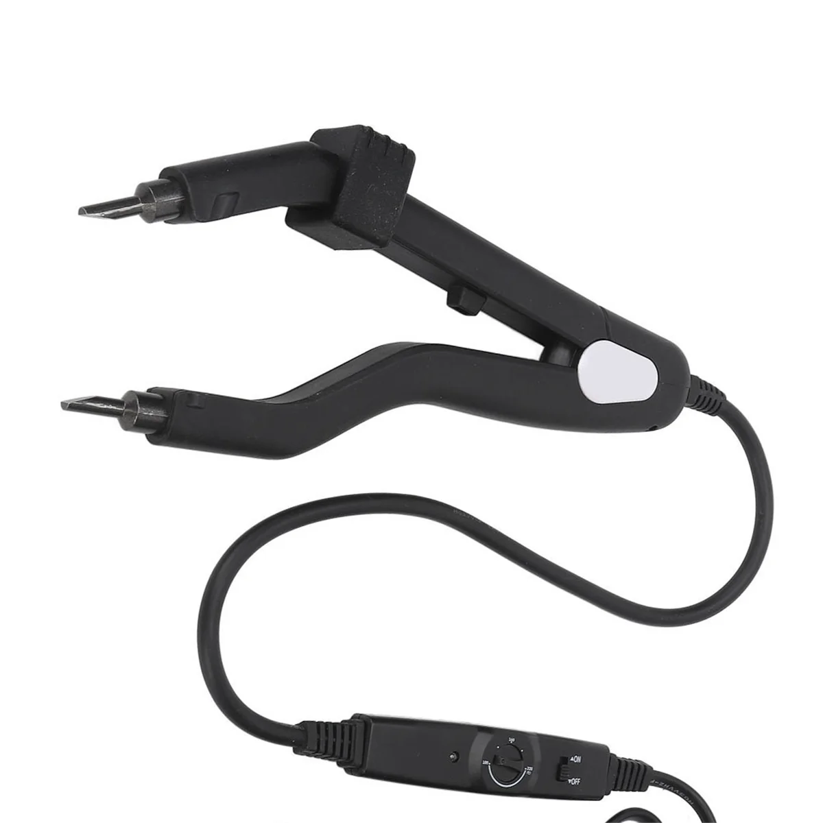 A72Z 米国プラグミニ加熱チップヘアエクステンションアイロンヘアエクステンション調節可能な温度アイロンケラチンボンディングツールヒートアイロン