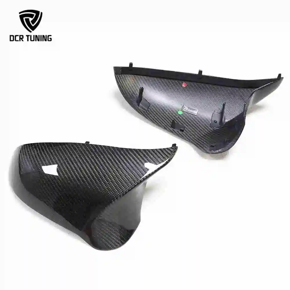 RHD All Carbon Mirrorcaps Replacement Style for BMW F80 M3 F82 F83 M4 F87 M2C M2 Full Carbon Fiber Mirror Cover 2014-on