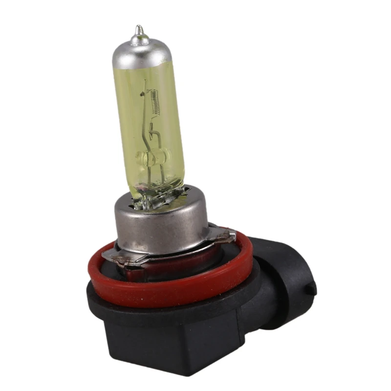4 Pcs Dc 12V 55W H11 3000K Super Yellow Car Foglight Light Bulb Lamp image 5