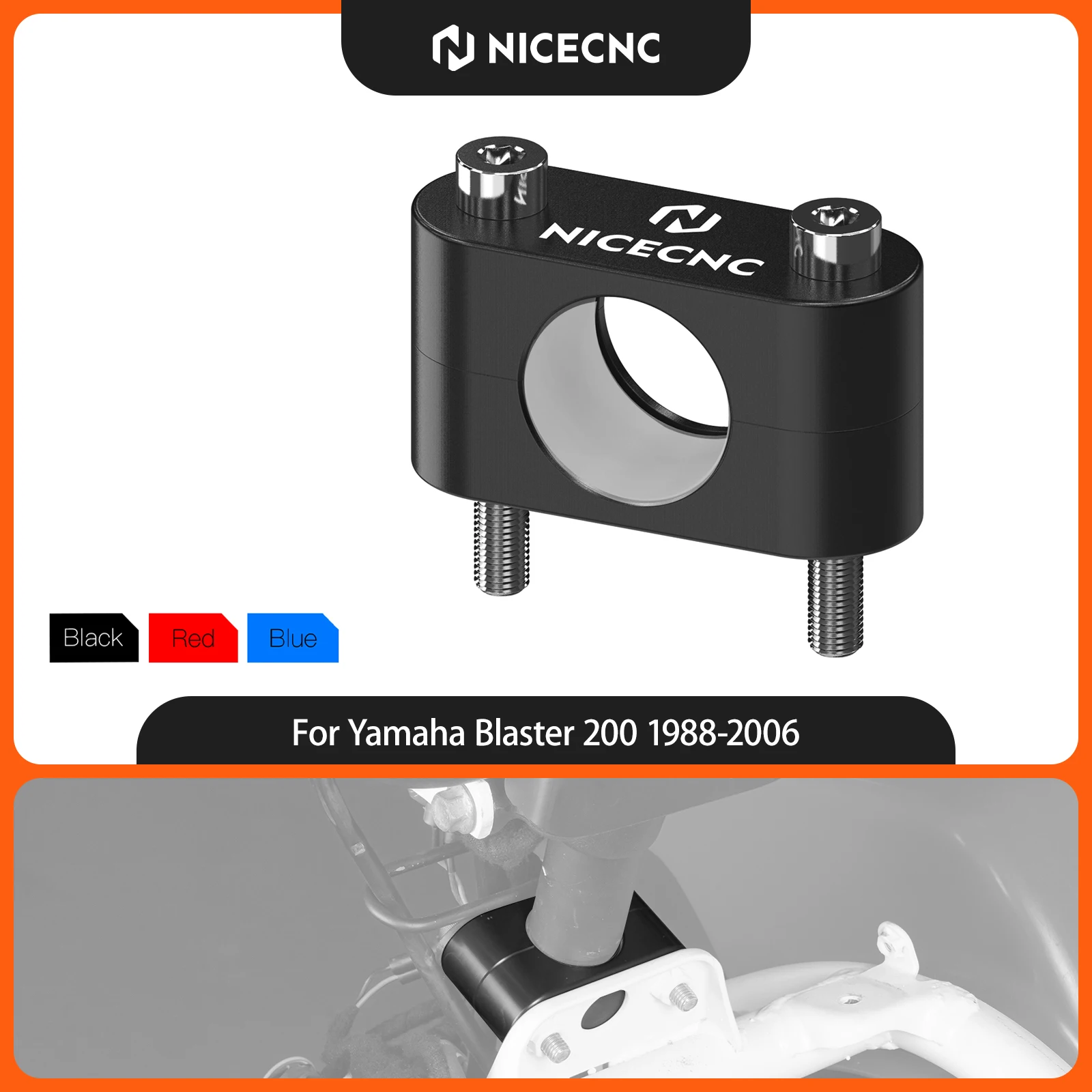 NICECNC For Yamaha Blaster 200 Steering Stem Bushing Aluminum For Yamaha Raptor 660 700 YFZ450 Banshee Warrior 350 Accessories