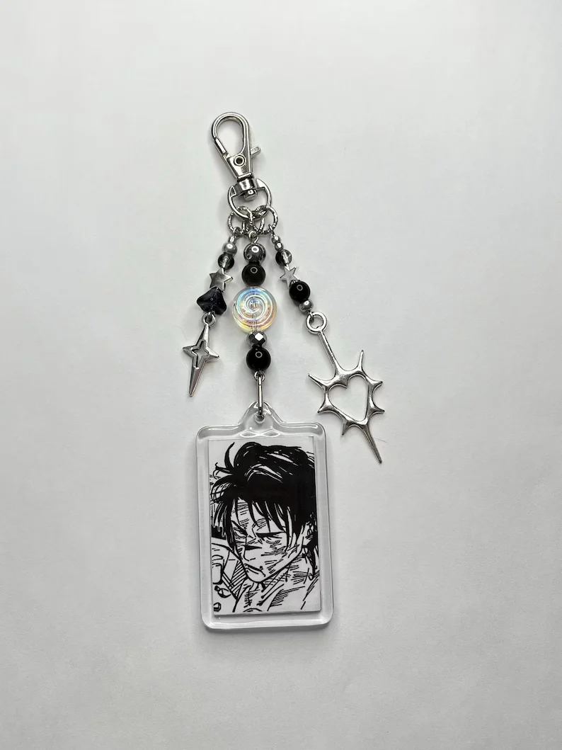 Choso Y2K Keychains, Trendy Cartoon Accessories