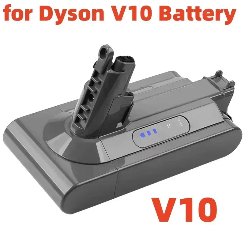 25.2V 12800mAh Li-ion Battery for Dyson V10 - Fits RH-10, SV12, SV14 Models (206340, 7-CELL, 7INR21/70)