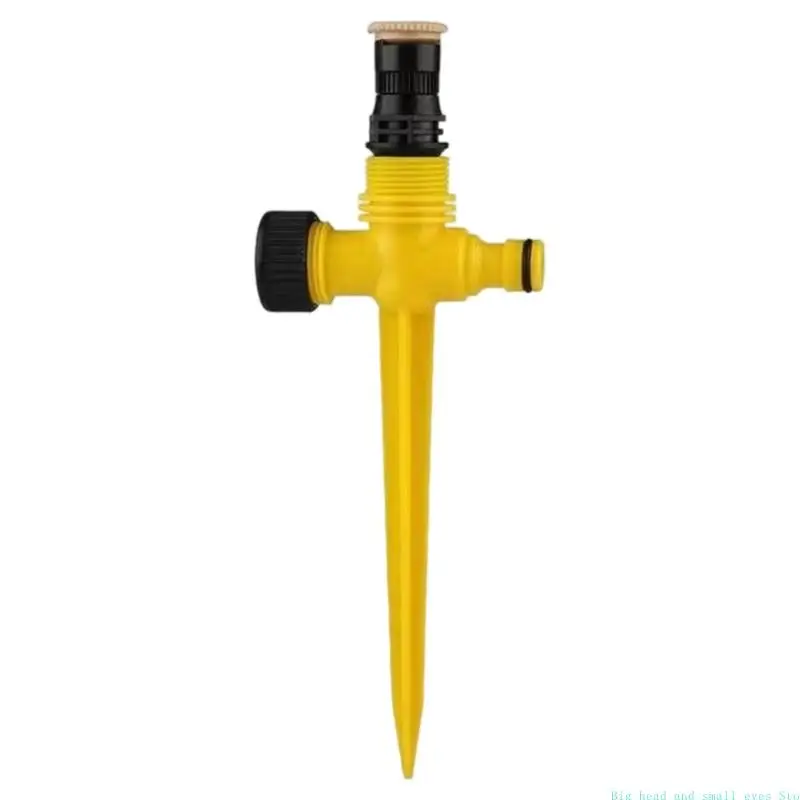 581C Professional Garden Sprinkler With Upgraded 180 Degrees Adjustable Sprays Pattern Strong Pipe For Outdoor Irrigation