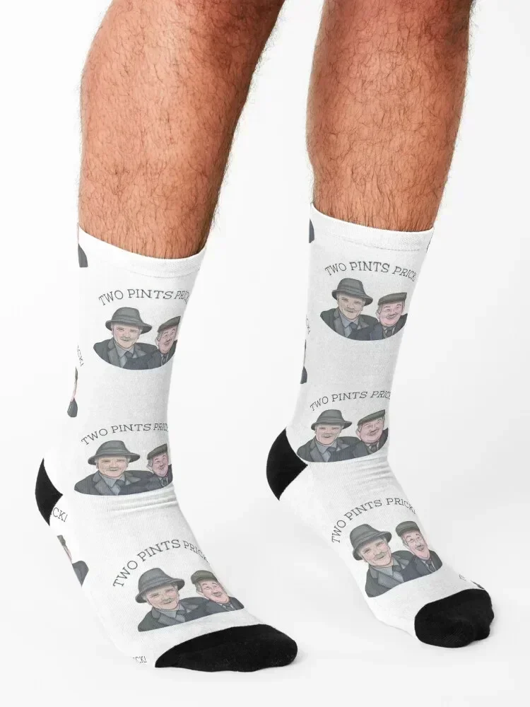 Still Game Two Pints Prick Socks hiking colored Climbing loose Women Socks Men's