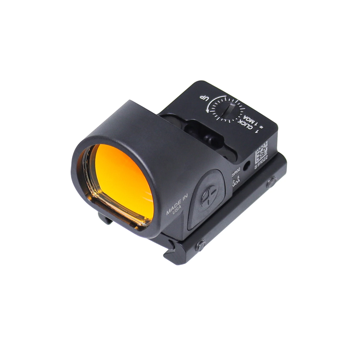 Adjustable Red Dot Sight Scope Red Dot Optics Riflescope Fit 20mm Rail Rifle Sight for Glock Hunting